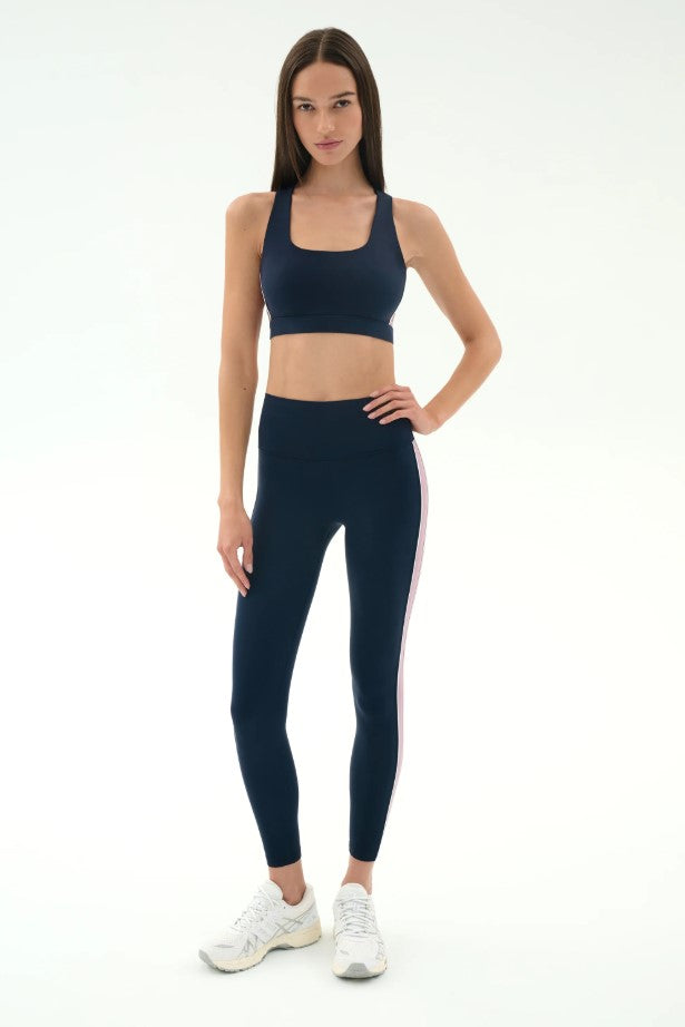 Margot High Waist Rigor Legging - Indigo/Blush