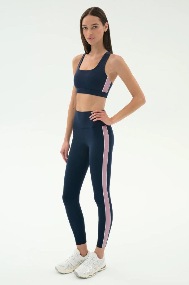 Margot High Waist Rigor Legging - Indigo/Blush