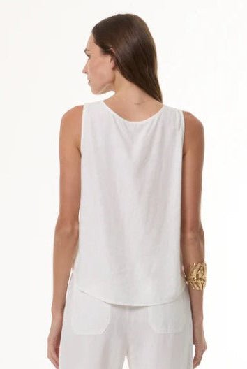 Liko Draped Tank - Bone - Jaffi's