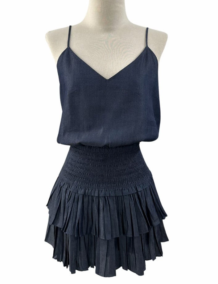 Samara Skirt - Dark indigo
