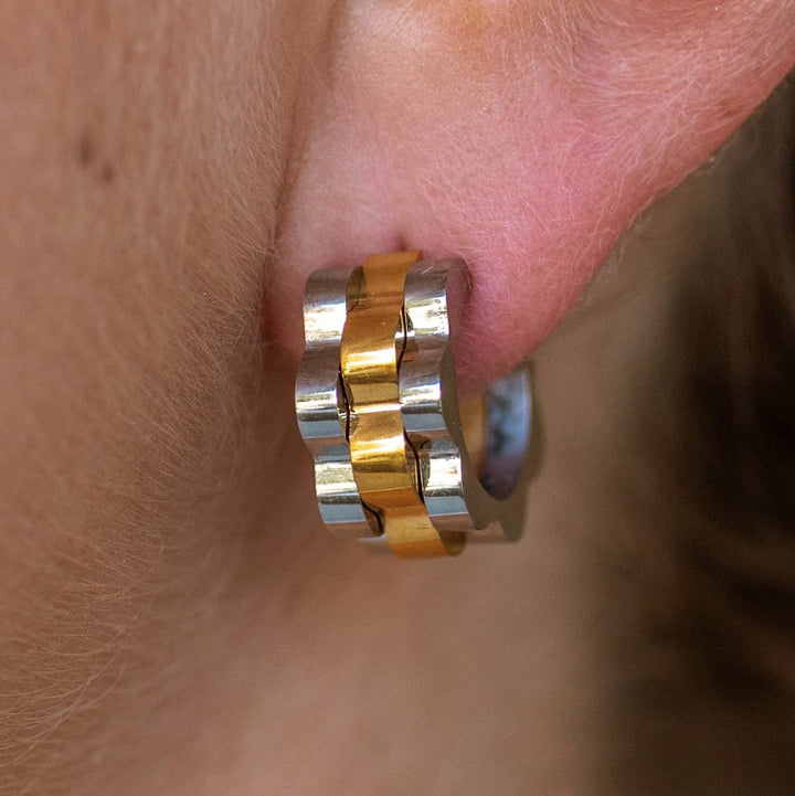 Intermix Lineage Hoop Earrings