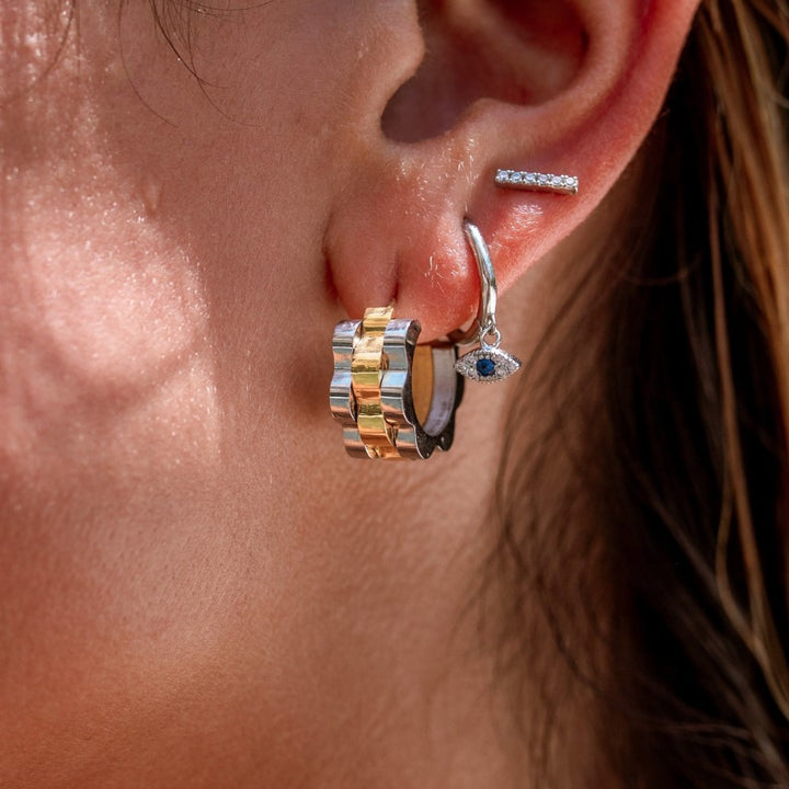 Intermix Lineage Hoop Earrings