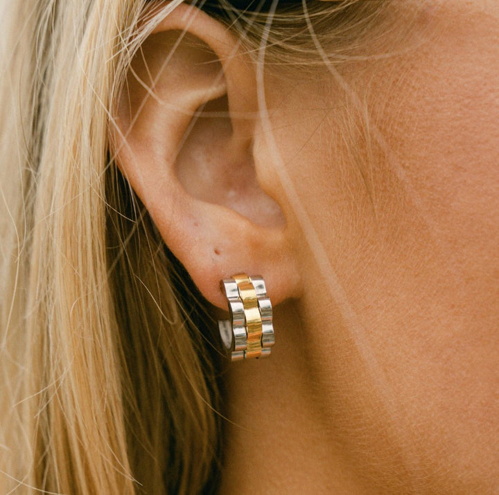 Intermix Lineage Hoop Earrings