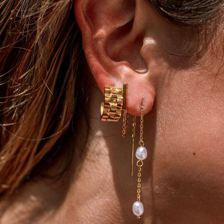 Lineage Hoop Earrings