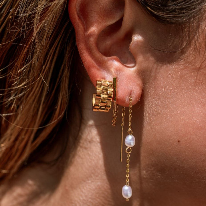 Lineage Hoop Earrings
