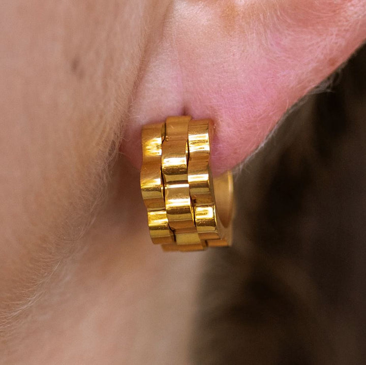 Lineage Hoop Earrings