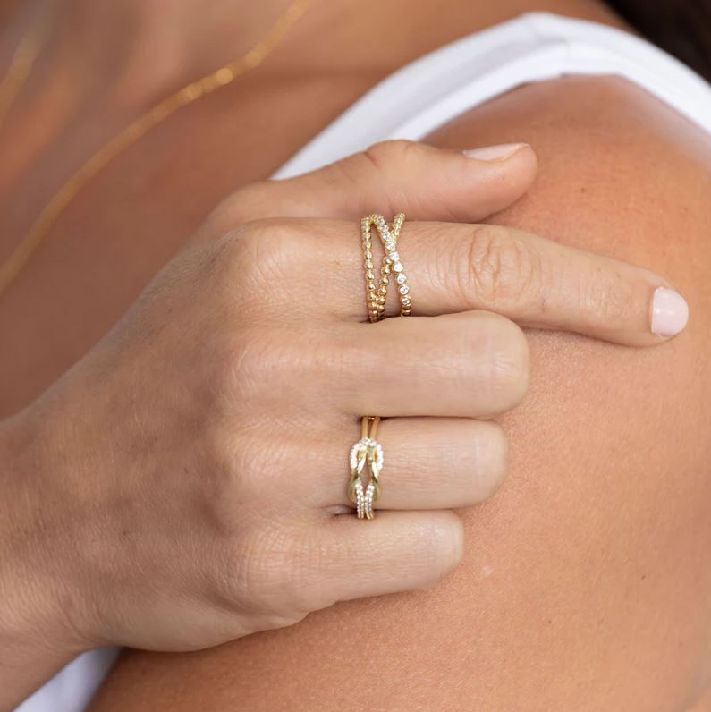 Lizzie Layered Ring - Jaffi's