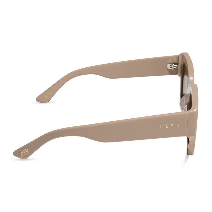 Loren Sunglasses - Almond + Brown - Jaffi's