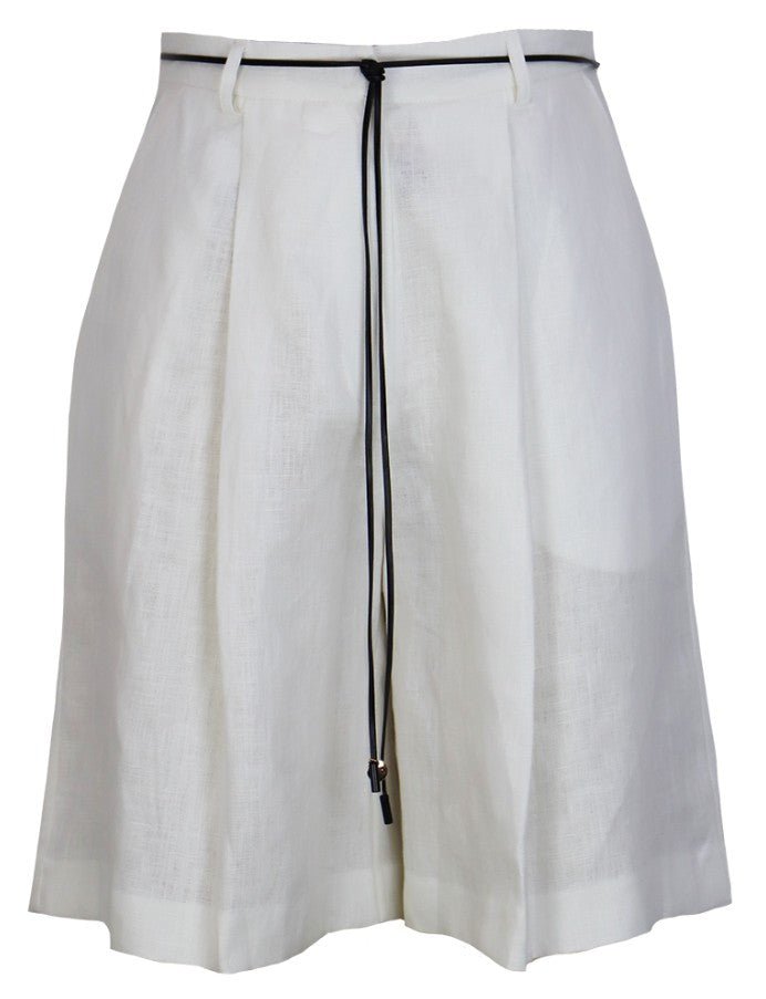 Lottie Relaxed Short - White/Black - Jaffi's