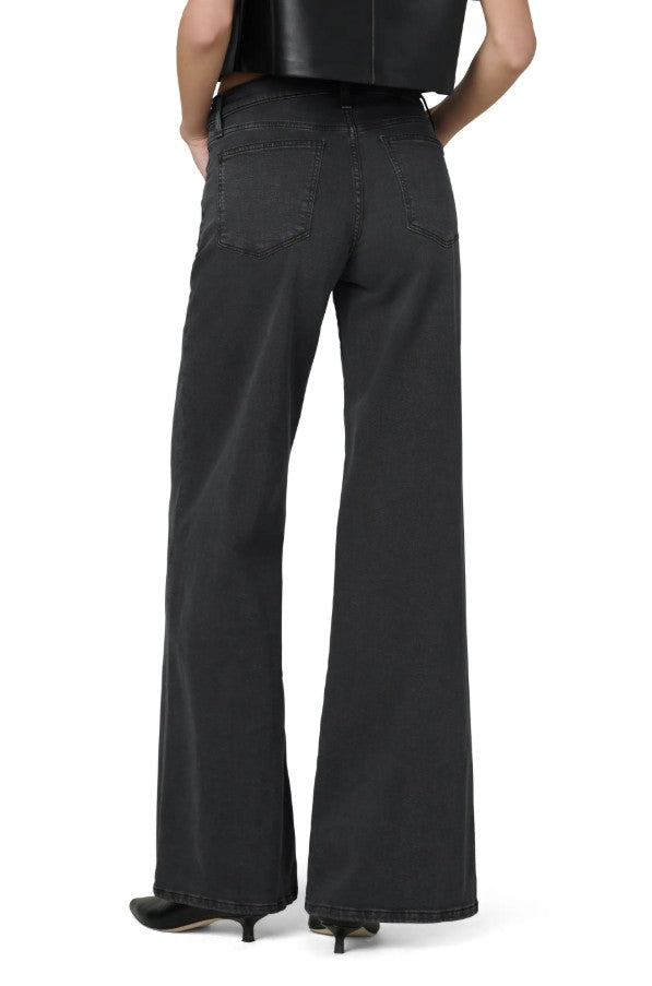 Lou Lou Low Rise Wide Leg - Black Cat