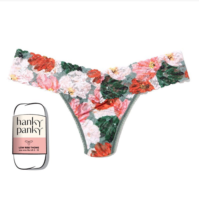 Low Rise Thong - Paint Me Like... - Jaffi's