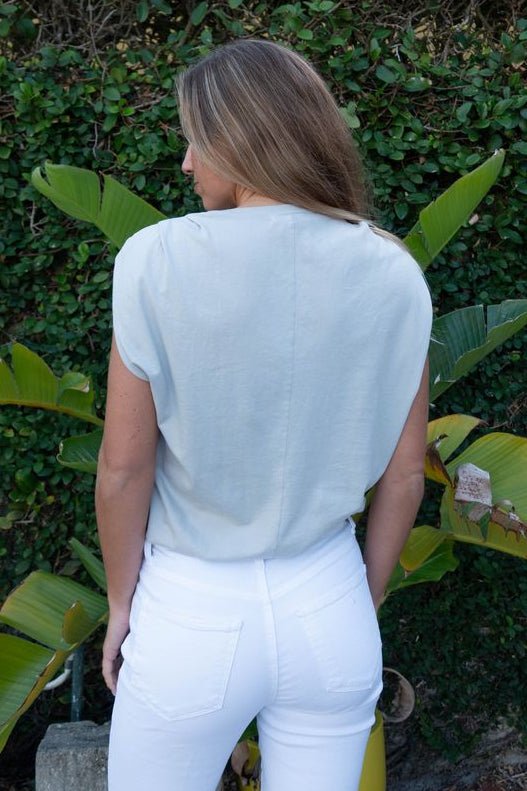 Luca Bubble Tee - Zinc - Jaffi's