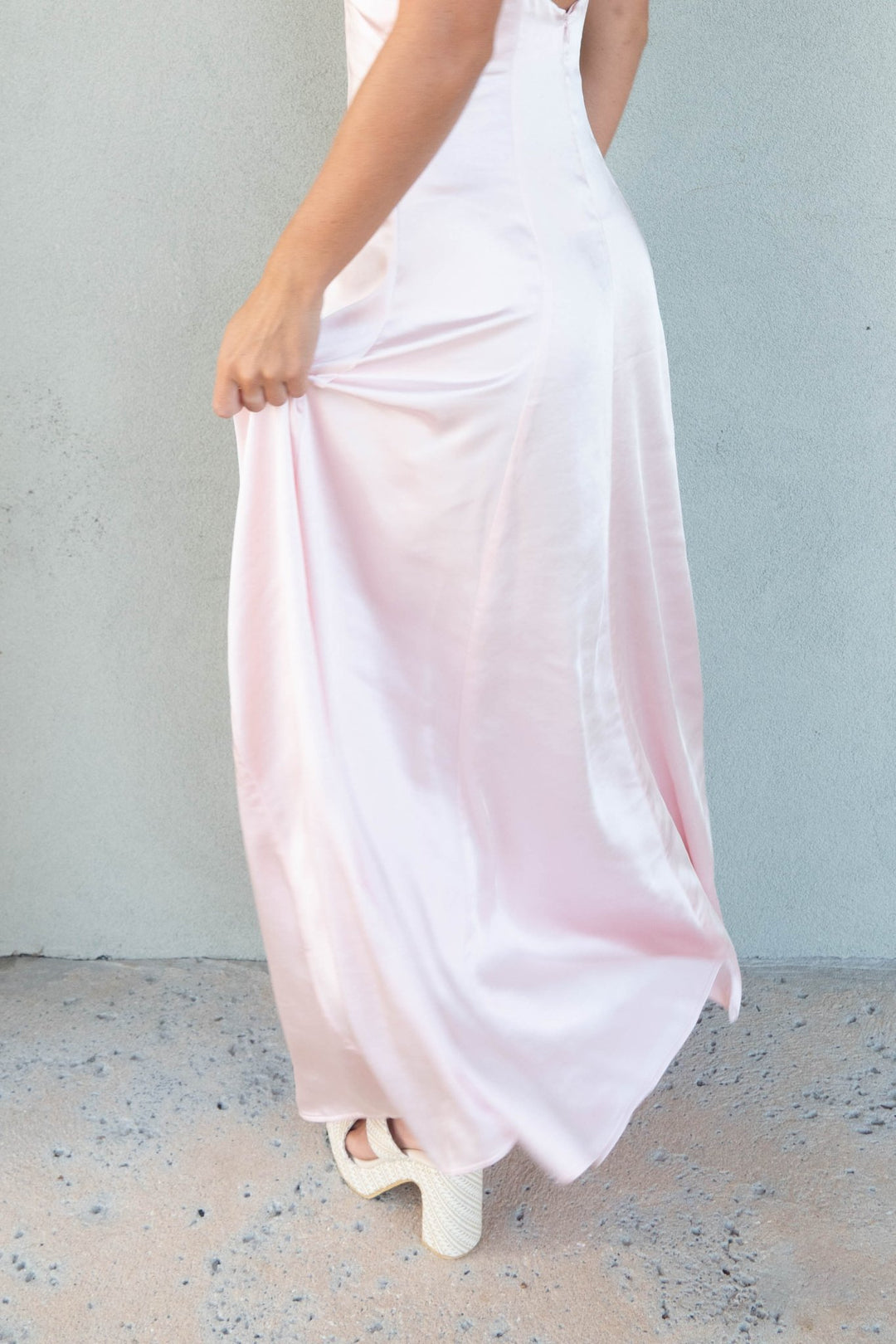 Luella Slip Dress - Pink - Jaffi's