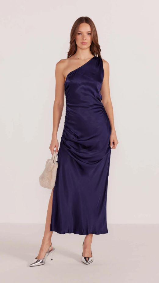 Lumina One Shoulder Midi Dress