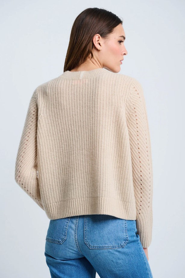 Luxe Softie Cashmere Sweater - Latte
