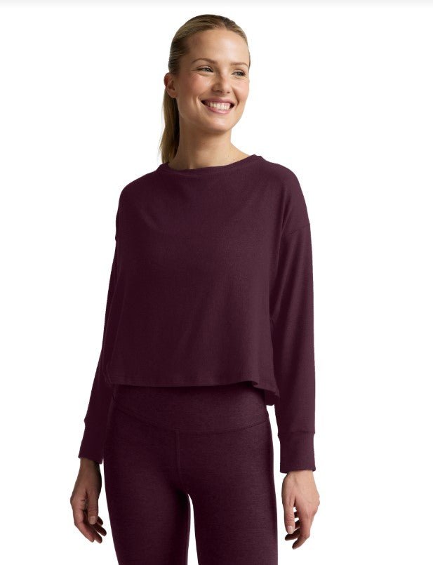 LuxeLayer Pullover - Cabernet - Jaffi&