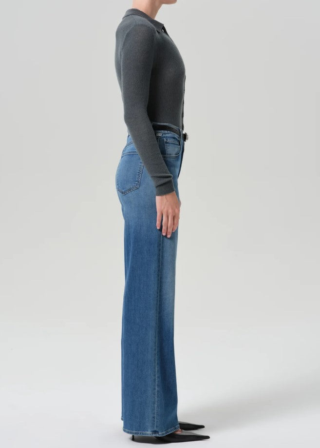 Lyra Long Wide Leg - Candlelight