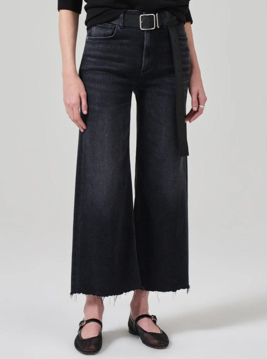 Lyra Wide Leg Crop - Medallion