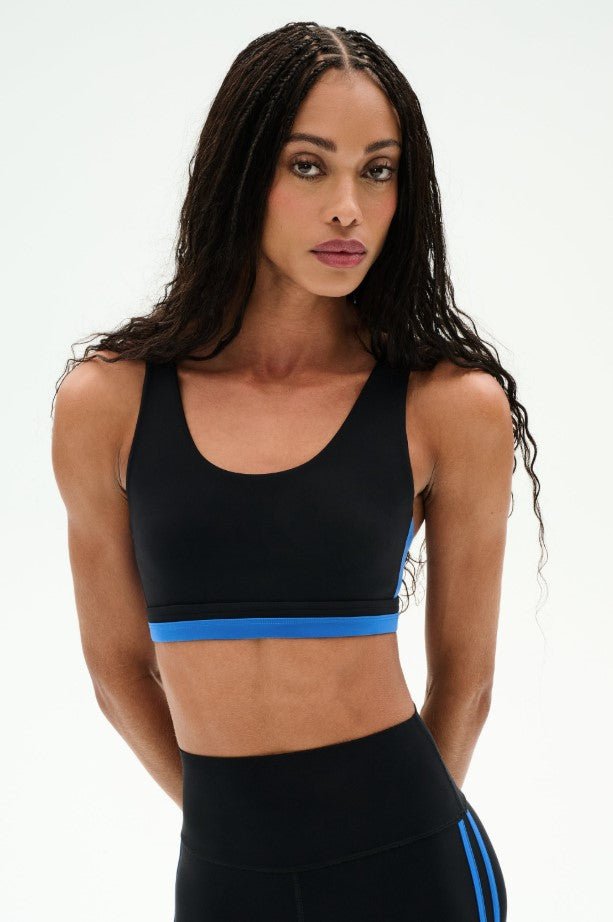 Maci Airweight Bra - Black/Classic Blue - Jaffi's
