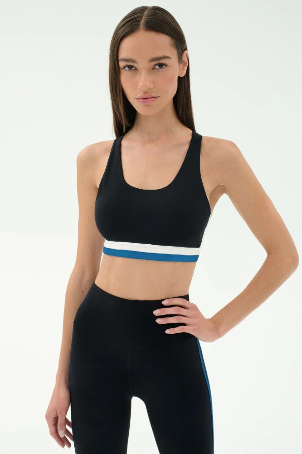 Maci Airweight Bra - Black/Stone/Blue