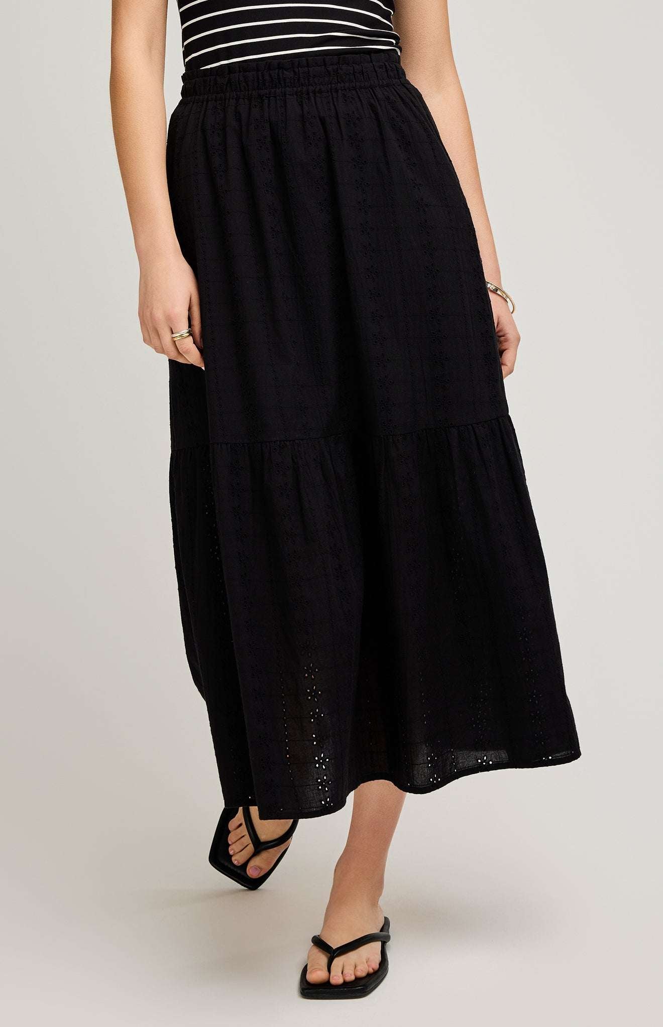 【OJOS】21FW★ Rough Cut Padded Skirt DOT GREY DISCHARGE PRINT R ROUND HEM SKIRT – THE SHOP YOHJI