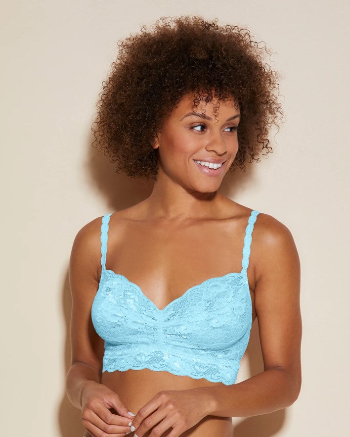 Cosabella Never Say Never Flirtie Bandeau Bra In Anthracite in