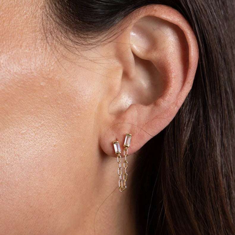 Malia Double Studs - Jaffi's