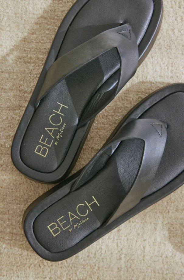 Mallorca Flip Flop - Black - Jaffi's