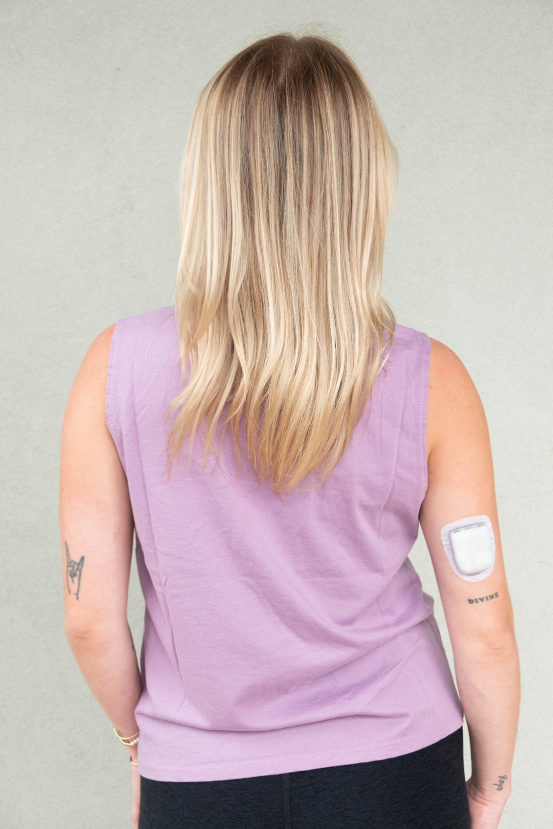 Mandala Lotus Vibe Tank - Amethyst - Jaffi&