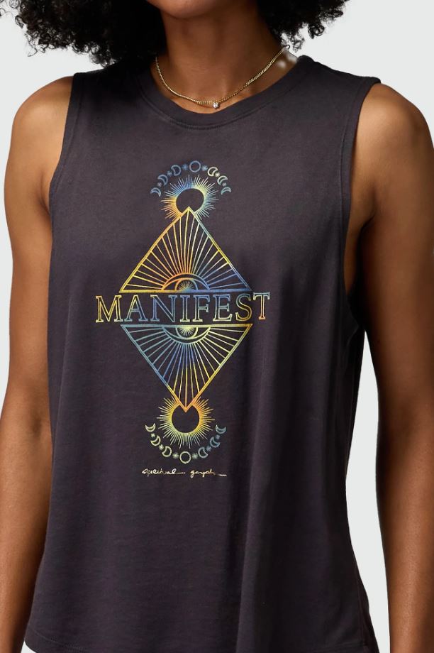 Manifest Jade Muscle Tank