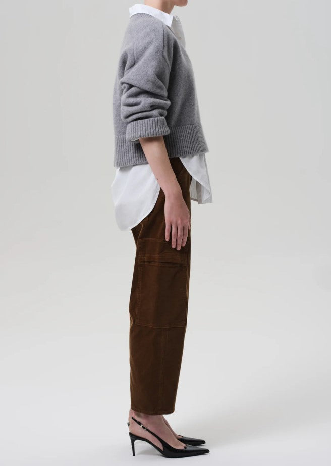 Marcelle Low Slung Corduroy Cargo - Manuku