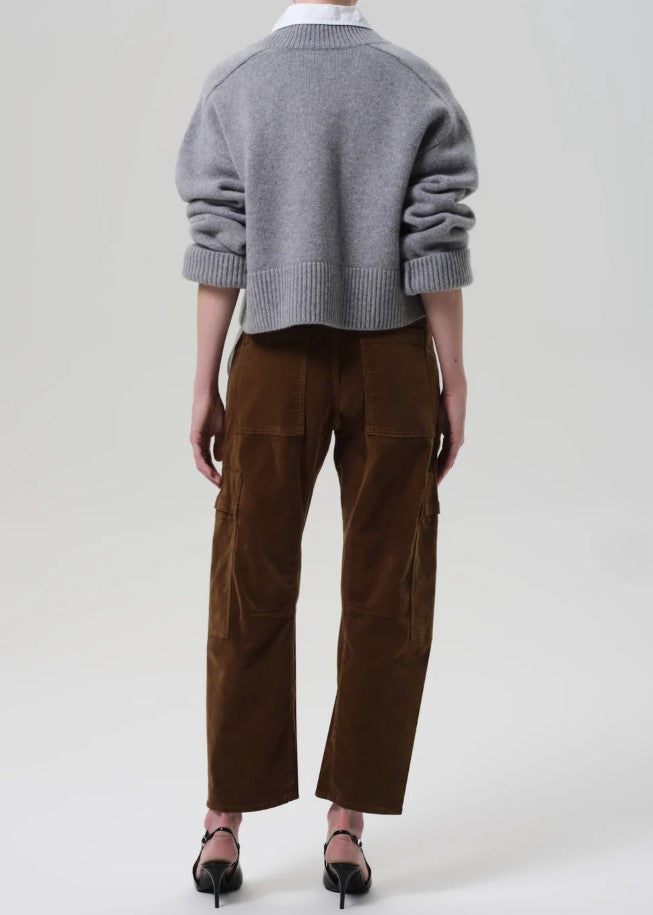Marcelle Low Slung Corduroy Cargo - Manuku