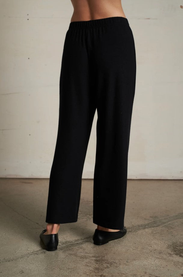 Marcie Brushed Sweater Pant - True Black