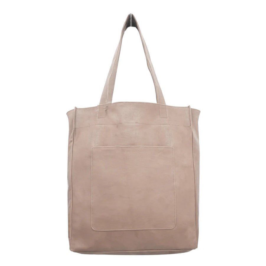 Margie Tote/Shoulder Bag - Mushroom - Jaffi's