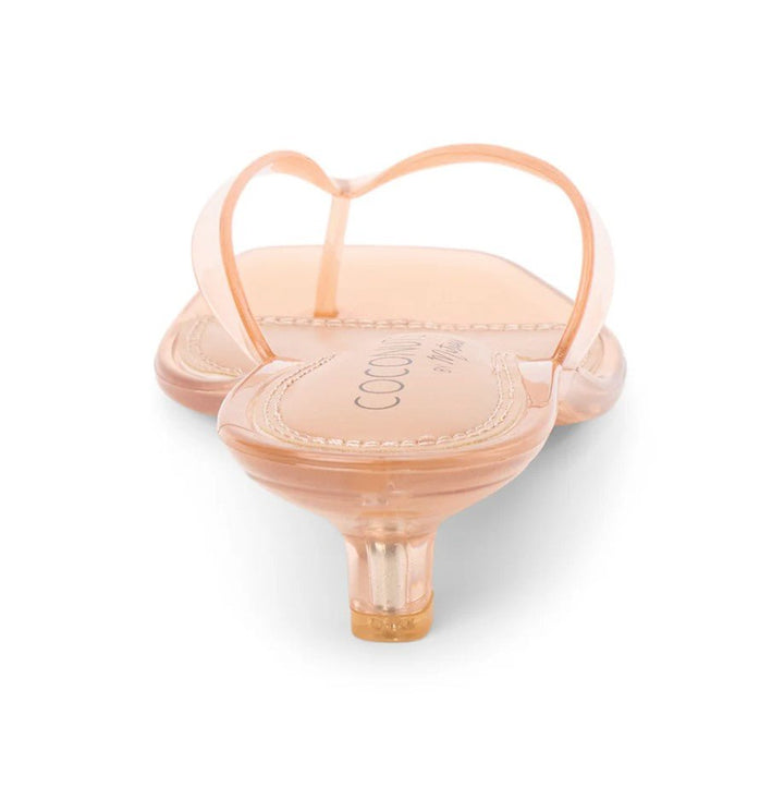 Margo Kitten Heel Flip Flop - Natural - Jaffi's