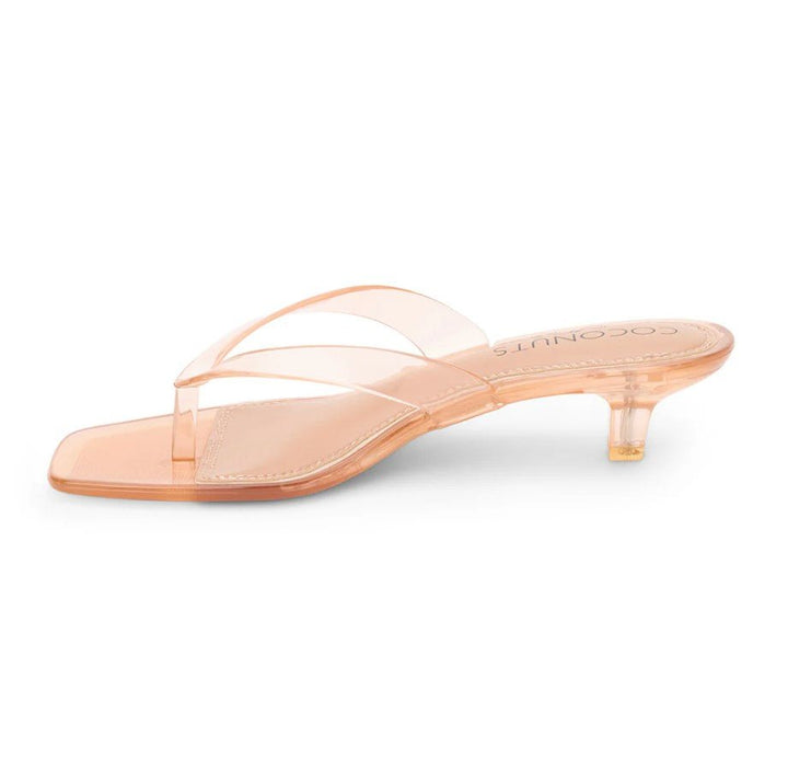 Margo Kitten Heel Flip Flop - Natural - Jaffi's