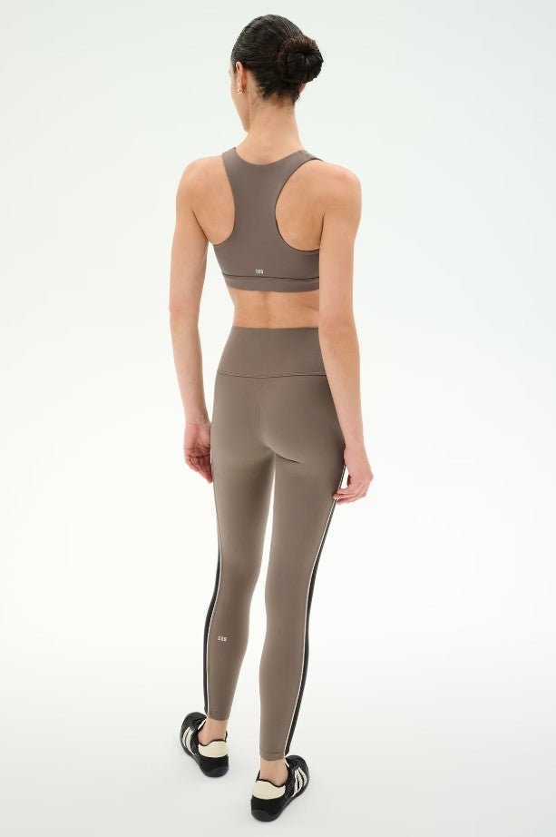 Margot High Waist Rigor Legging - Lentil/Black - Jaffi&