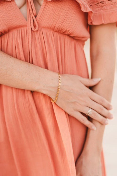 Marina Dainty Sunburst Bracelet - Jaffi's