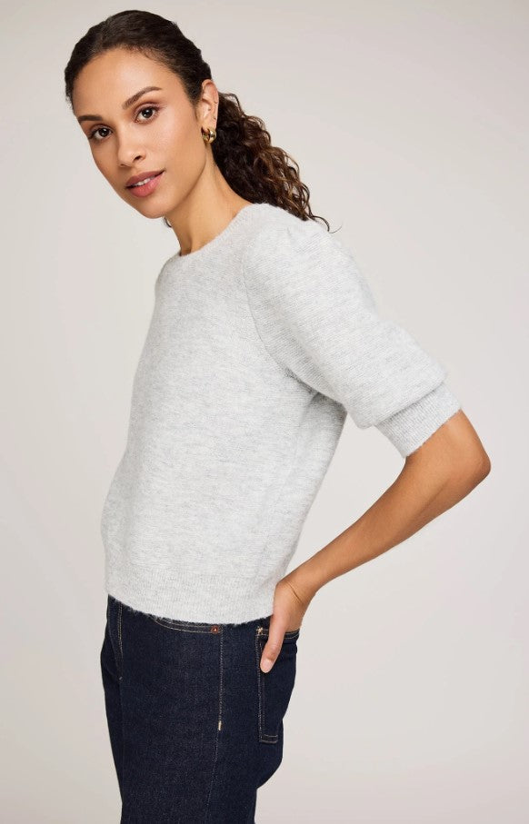 Marisol Knit Top - Heather Ash
