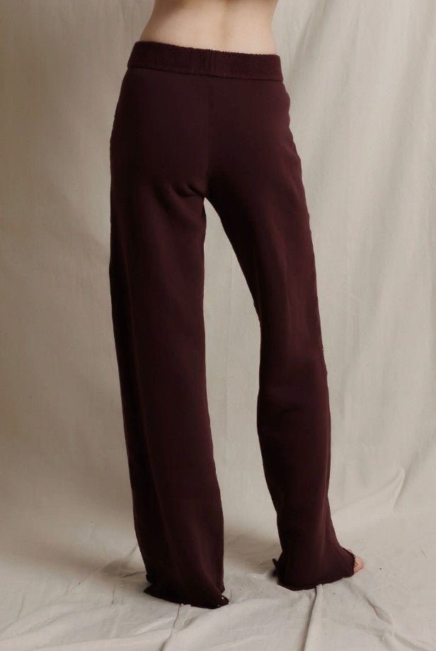 Marley Inside Out Fleece Pant - Cherry Lacquer - Jaffi&