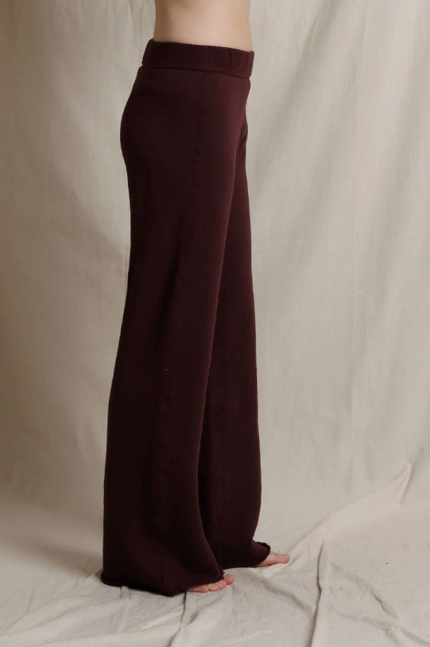 Marley Inside Out Fleece Pant - Cherry Lacquer