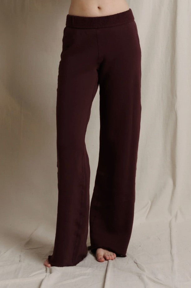 Marley Inside Out Fleece Pant - Cherry Lacquer