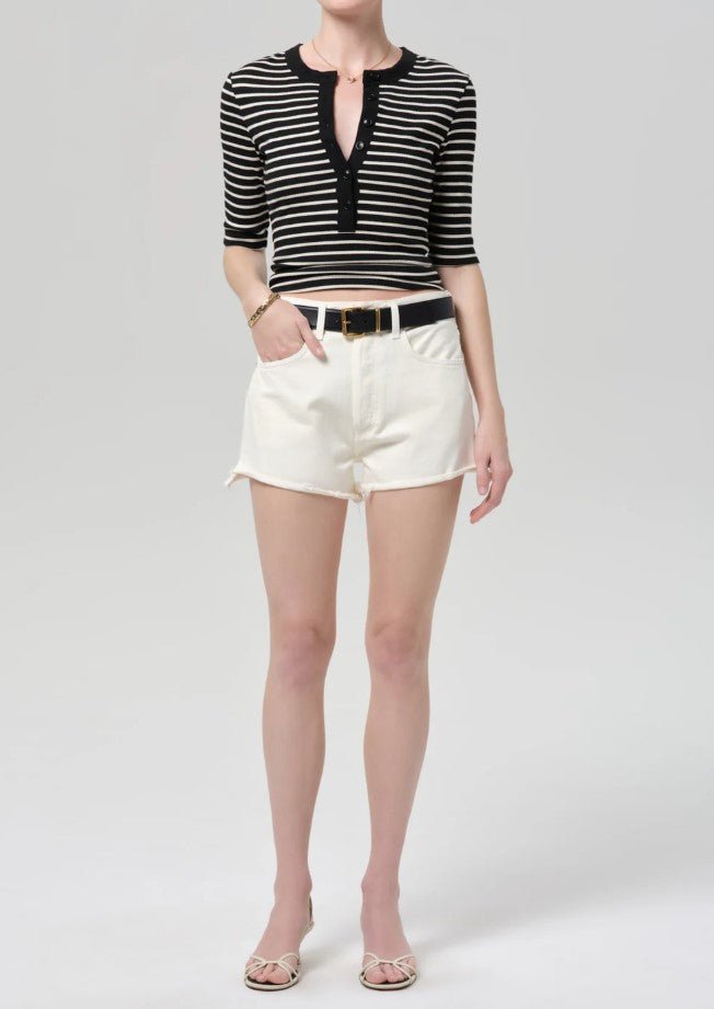 Marlow Vintage Short - Plaster - Jaffi's
