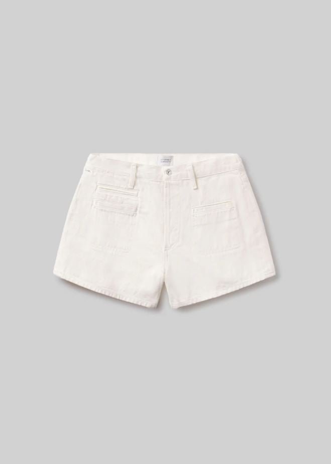 Marlow Welt Pocket Short - Pashmina - Jaffi's