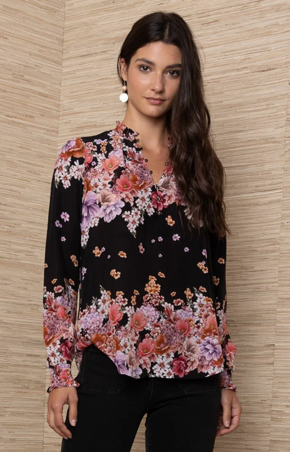 Marlowe Silk Blouse - Black