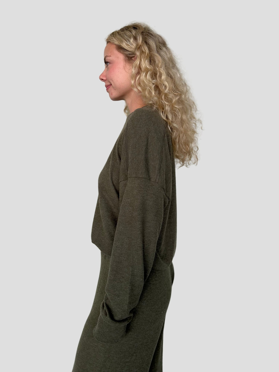 Marty Crew Neck Pullover - Topiary - Jaffi's