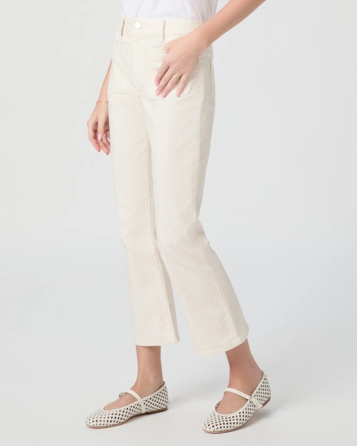 Mason Crop Boot - Tonal Stripe - Jaffi's