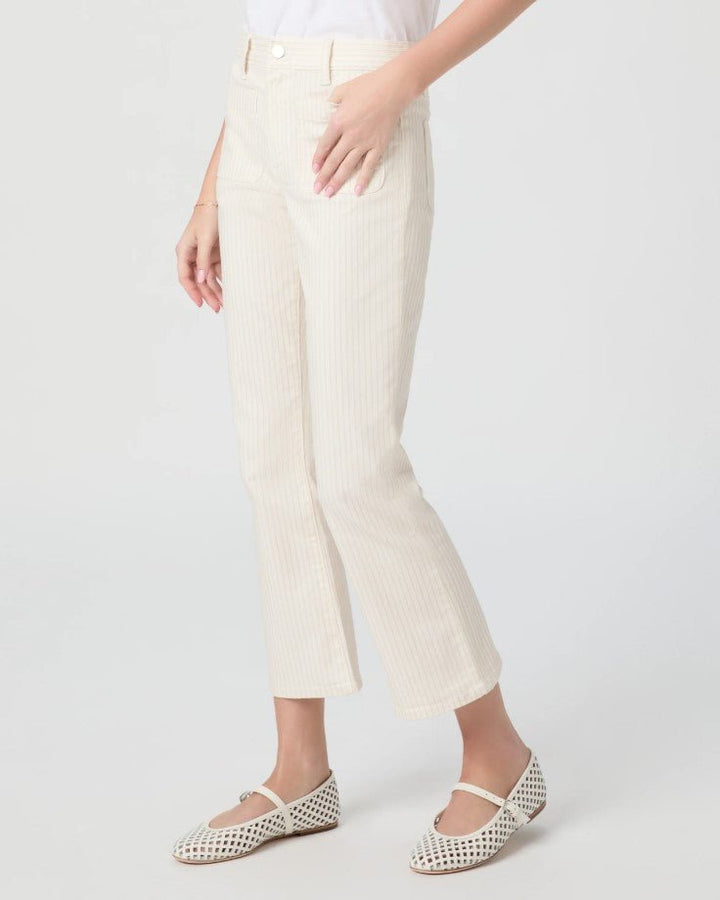 Mason Crop Boot - Tonal Stripe - Jaffi's