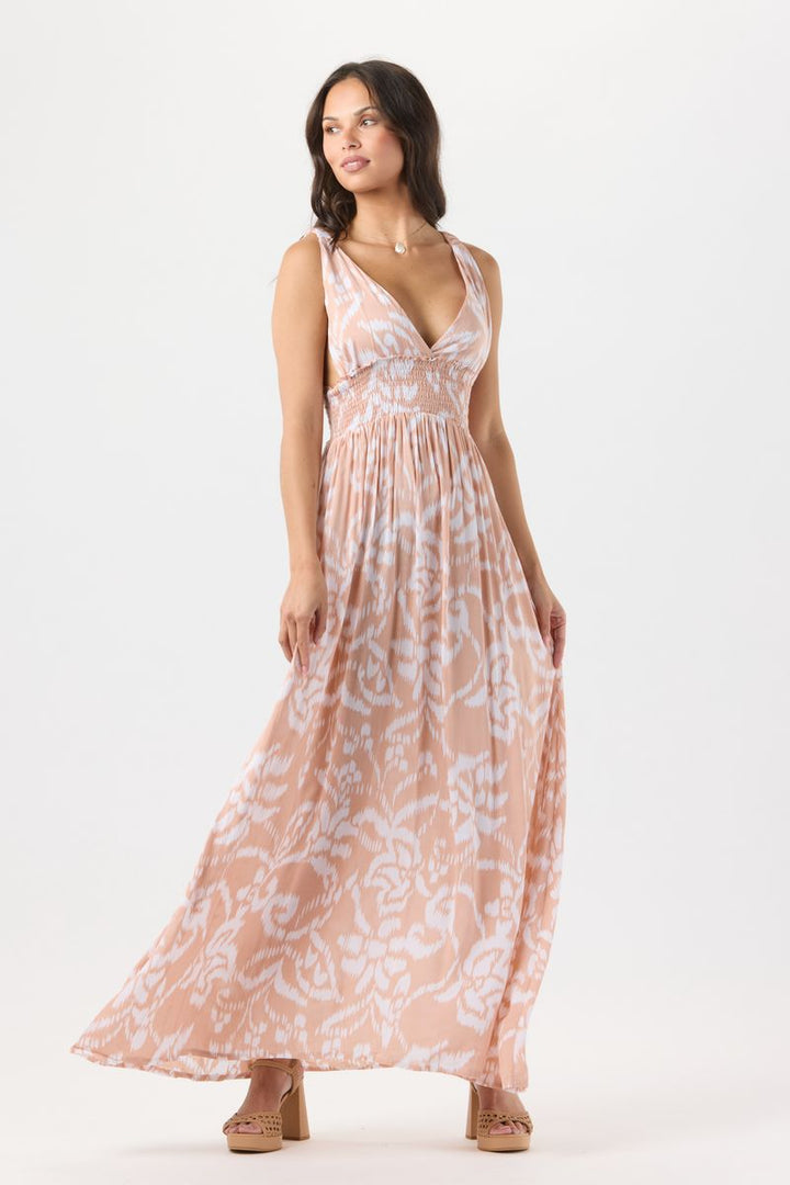 Mauritius Maxi Dress - Nomadic Sand - Jaffi&