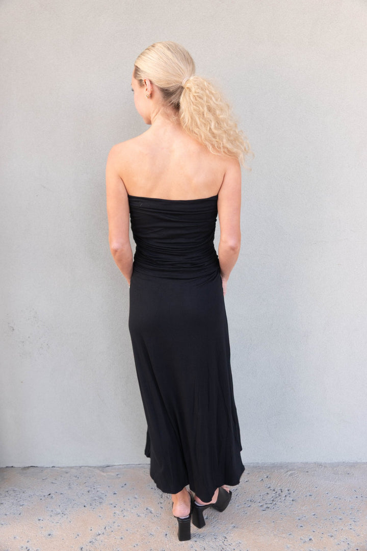 Maxi Dress or Skirt - Black - Jaffi's
